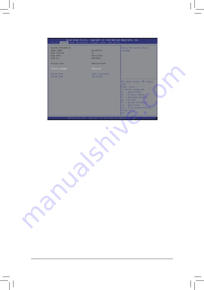 GIGA-BYTE TECHNOLOGY GA-H310TN User Manual Download Page 27