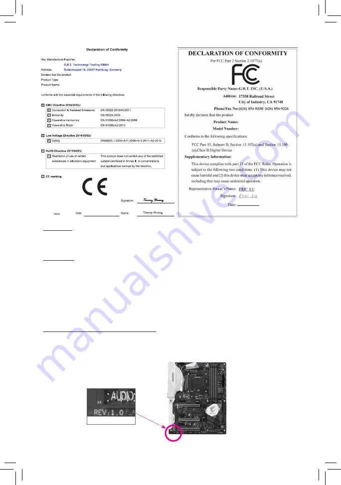 GIGA-BYTE TECHNOLOGY GA-Z270X-Gaming 5 User Manual Download Page 2