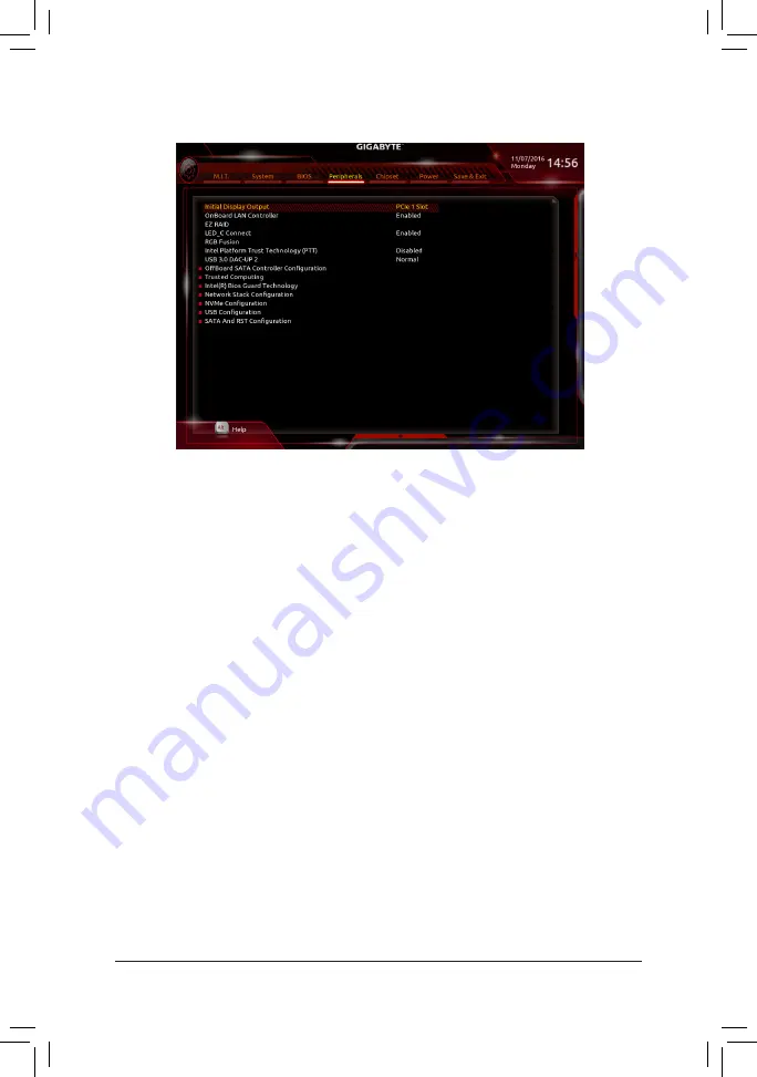 GIGA-BYTE TECHNOLOGY GA-Z270X-Gaming K5 User Manual Download Page 34