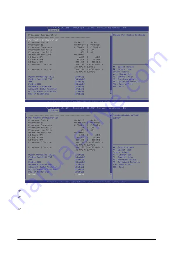 GIGA-BYTE TECHNOLOGY R281-2O0 Скачать руководство пользователя страница 70