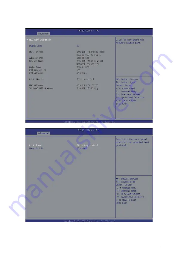 GIGA-BYTE TECHNOLOGY R282-P91 Скачать руководство пользователя страница 72