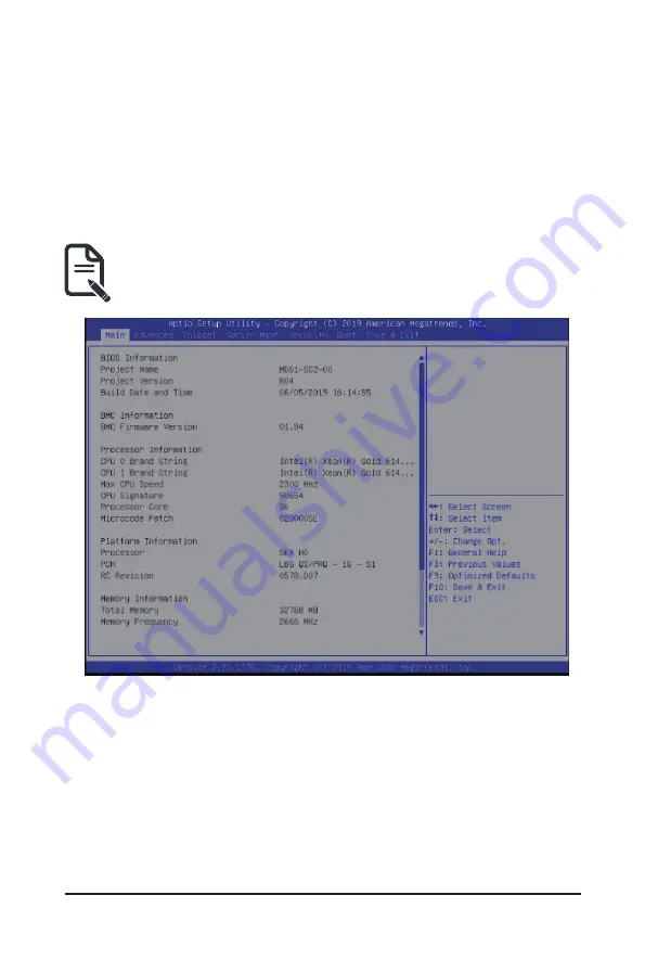 GIGA-BYTE TECHNOLOGY S461-3T0 Скачать руководство пользователя страница 49