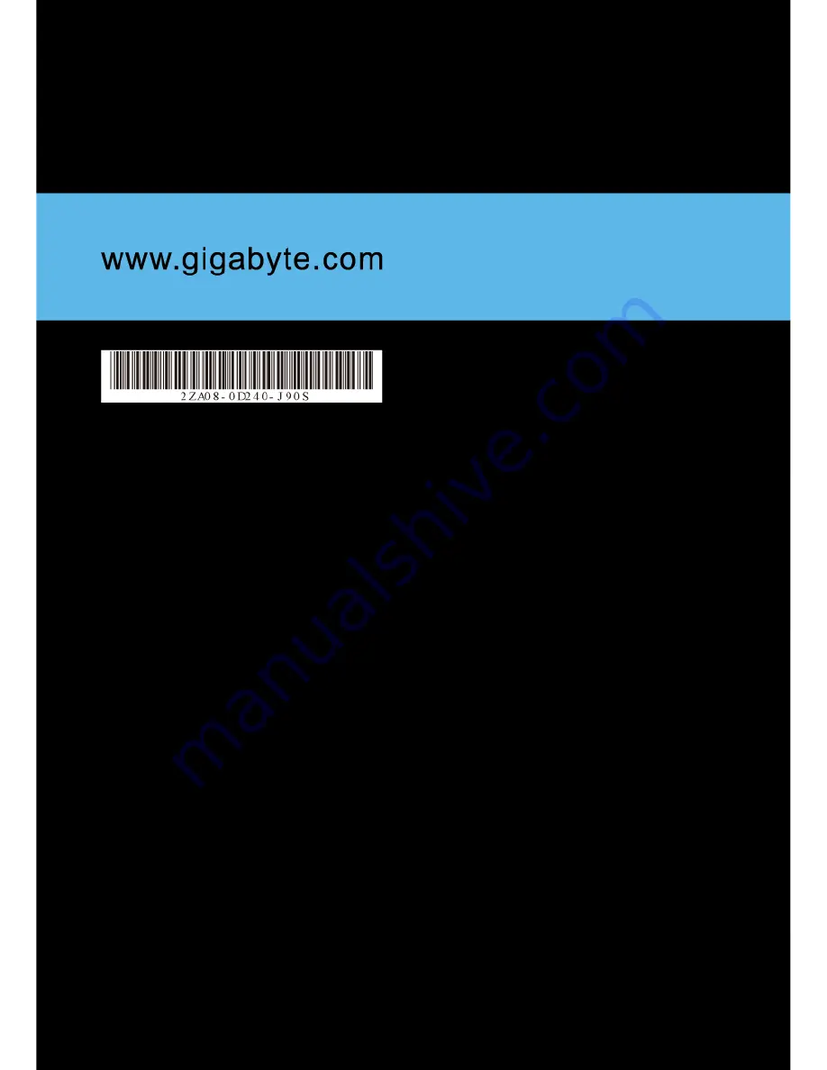 Gigabyte D2432 User Manual Download Page 8