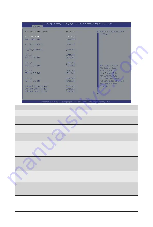 Gigabyte G182-C20 User Manual Download Page 56