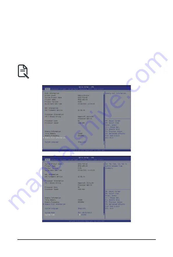 Gigabyte G242-P31 User Manual Download Page 57