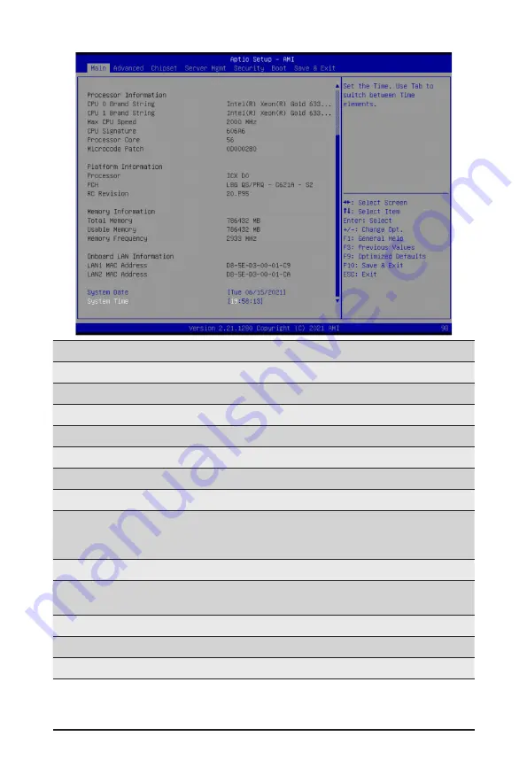 Gigabyte G292-2G0 User Manual Download Page 56