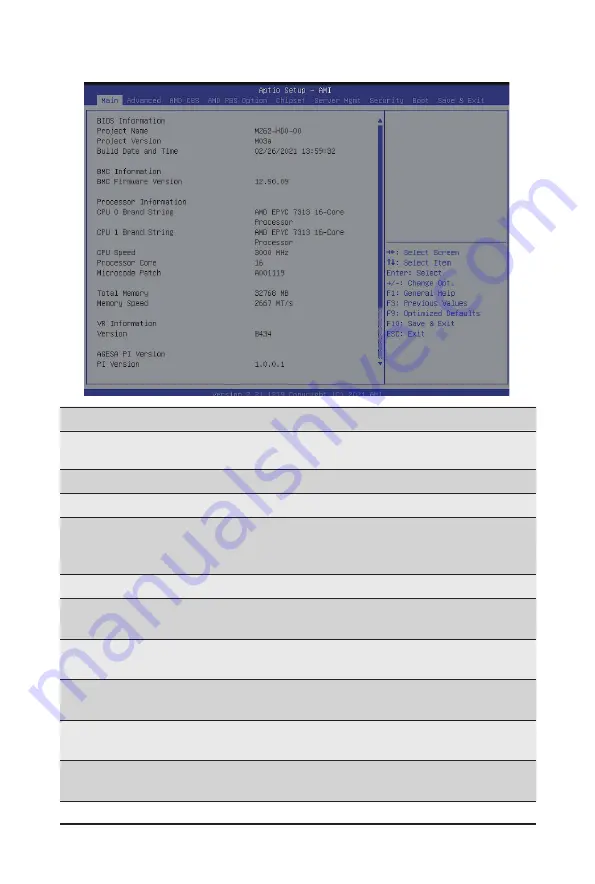 Gigabyte G292-Z24 User Manual Download Page 129