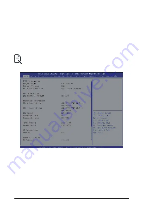 Gigabyte G482-Z53 User Manual Download Page 47