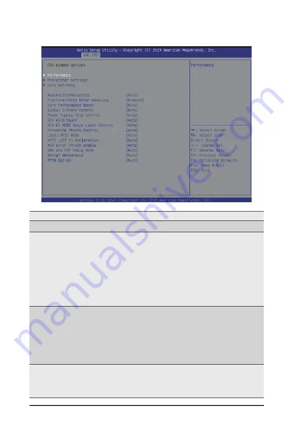 Gigabyte G482-Z53 User Manual Download Page 82