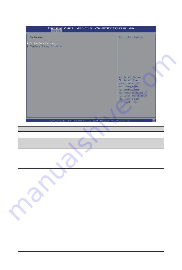 Gigabyte G482-Z54 User Manual Download Page 84