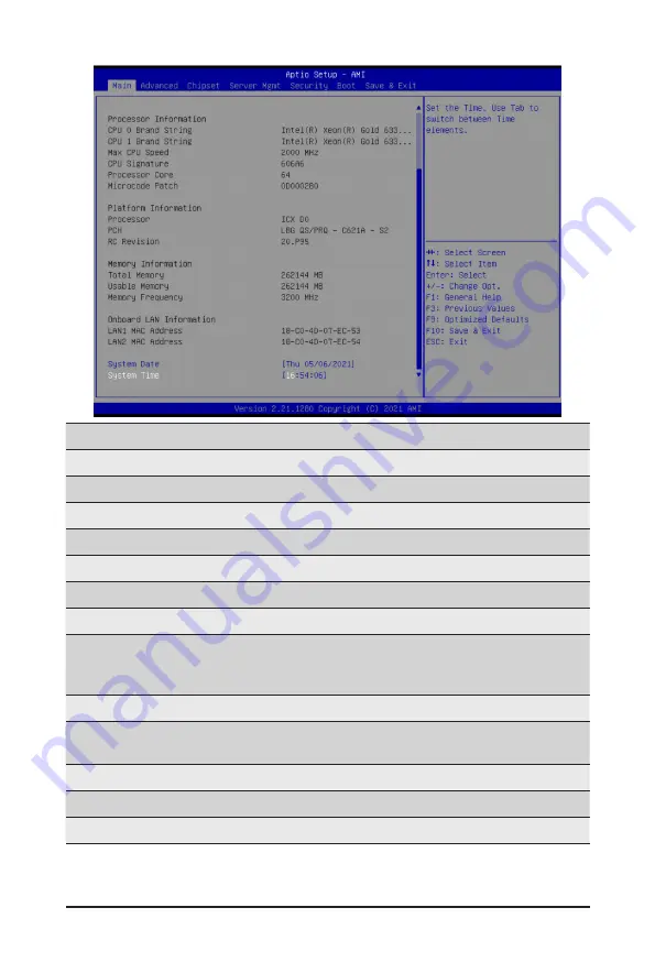 Gigabyte G492-HA0 User Manual Download Page 53