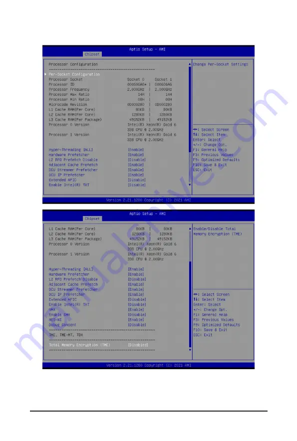 Gigabyte G492-HA0 User Manual Download Page 75