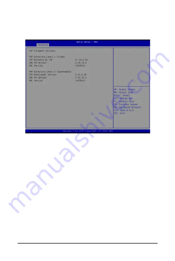 Gigabyte G492-Z52 User Manual Download Page 55