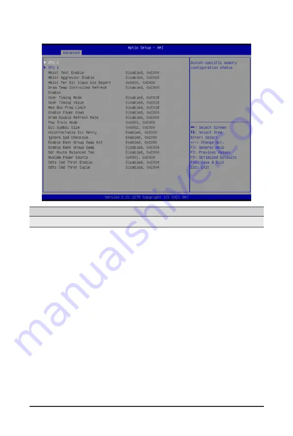 Gigabyte G492-Z52 User Manual Download Page 72