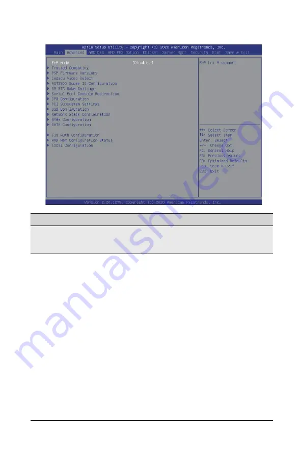 Gigabyte G492-ZD0 User Manual Download Page 44