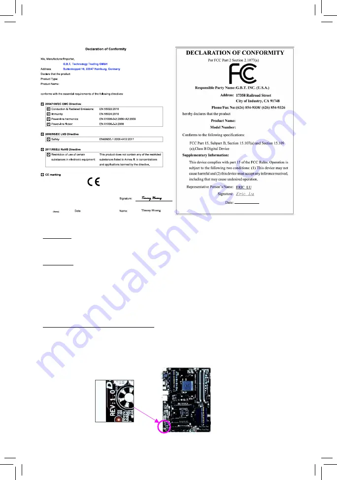 Gigabyte GA-F2A68HM-HD2 User Manual Download Page 2