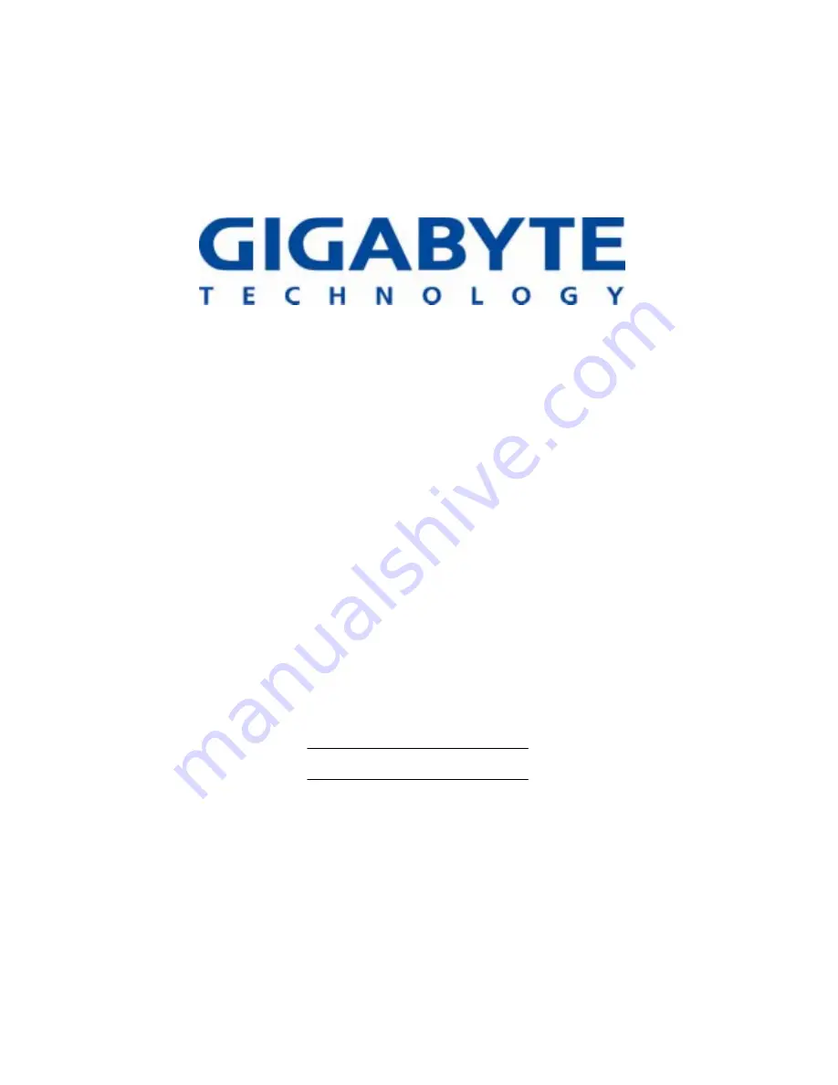 Gigabyte GN-WIAG Скачать руководство пользователя страница 1