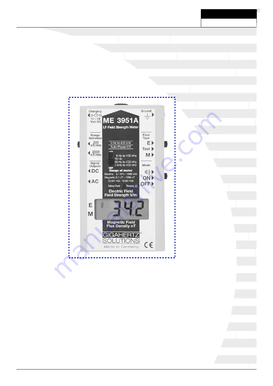 Gigahertz Solutions ME 3951A User Manual Download Page 1