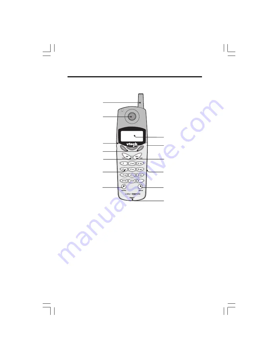 Gigaphone 2420 - VT Cordless Extension Handset User Manual Download Page 5