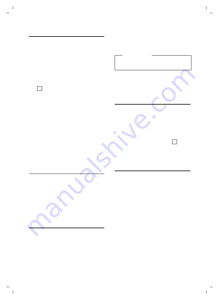 Gigaset E490 User Manual Download Page 54