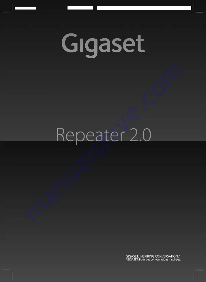 Gigaset Repeater 2.0 User Manual Download Page 1