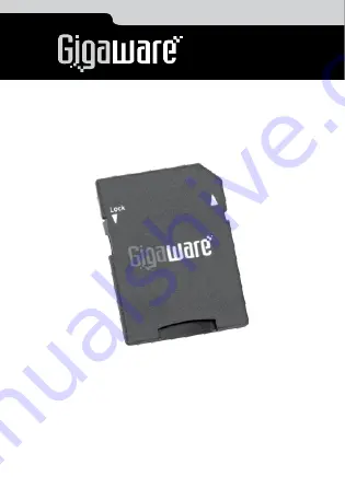 Gigaware microSD to SD Card Adapter Скачать руководство пользователя страница 1