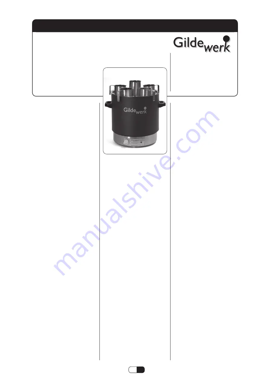 Gildewerk DMJ-00100 Скачать руководство пользователя страница 1