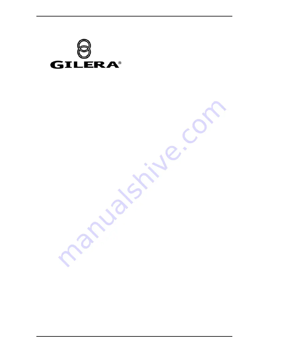 Gilera Runner RST 50 SP Service Station Manual Download Page 2