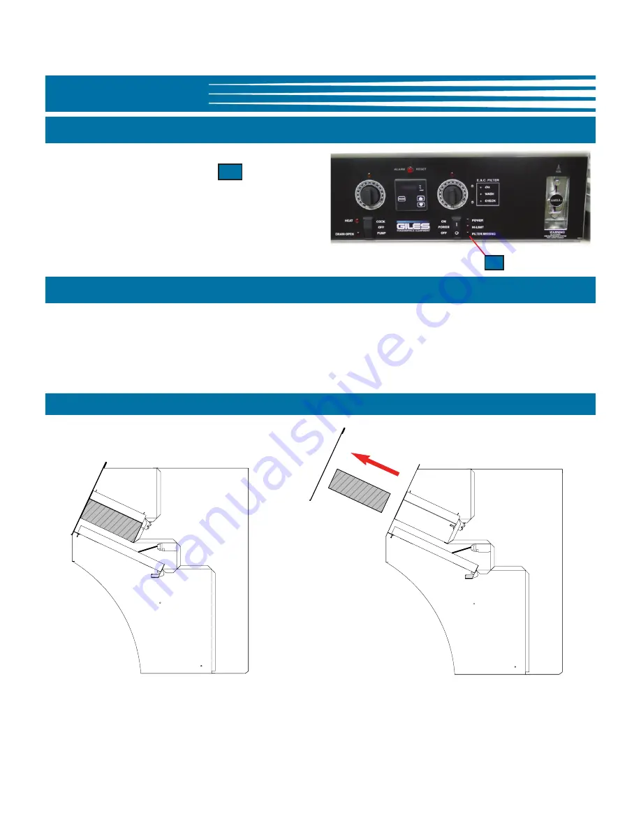 GILES GBF-35D-VH Operation & Service Manual Download Page 9