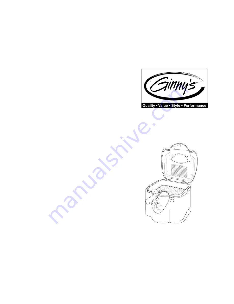 Ginnys F2000 Owner'S Manual Download Page 1