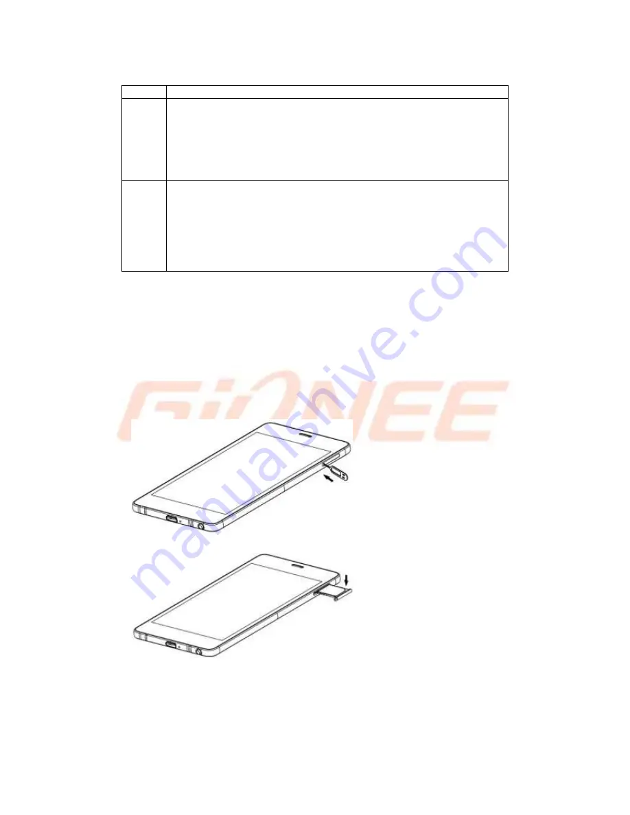 Gionee S5.1 User Manual Download Page 4