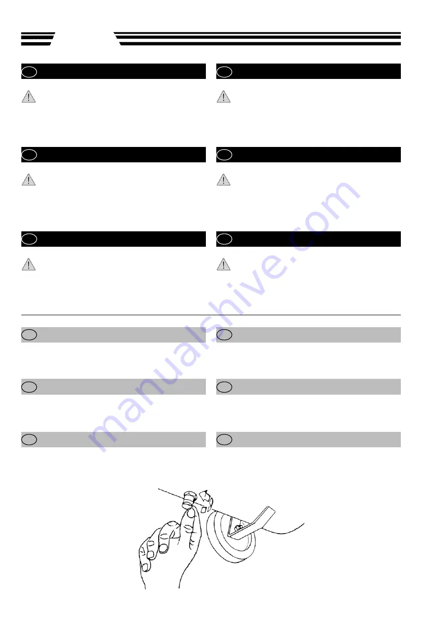 Gis GS10/100/260 Operating Instructions And Safety Advices Download Page 40