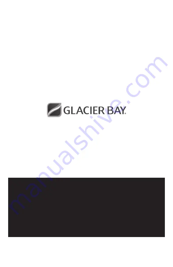 Glacier bay 1003120598 Скачать руководство пользователя страница 9