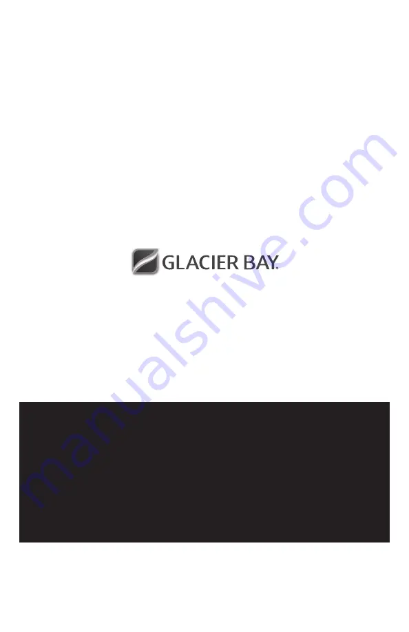 Glacier bay 1003222975 Installation And Care Manual Download Page 30