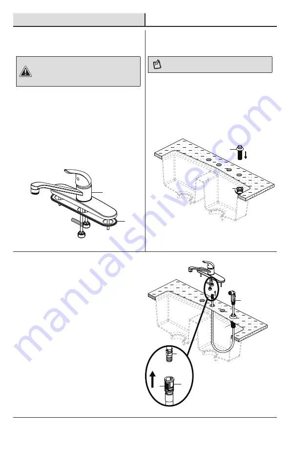 Glacier bay 1005655250 Installation And Care Manual Download Page 12