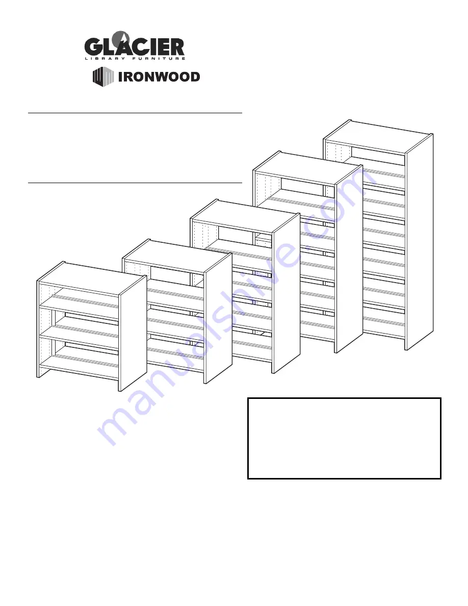 Glacier LS42DB Assembly Instructions Manual Download Page 1