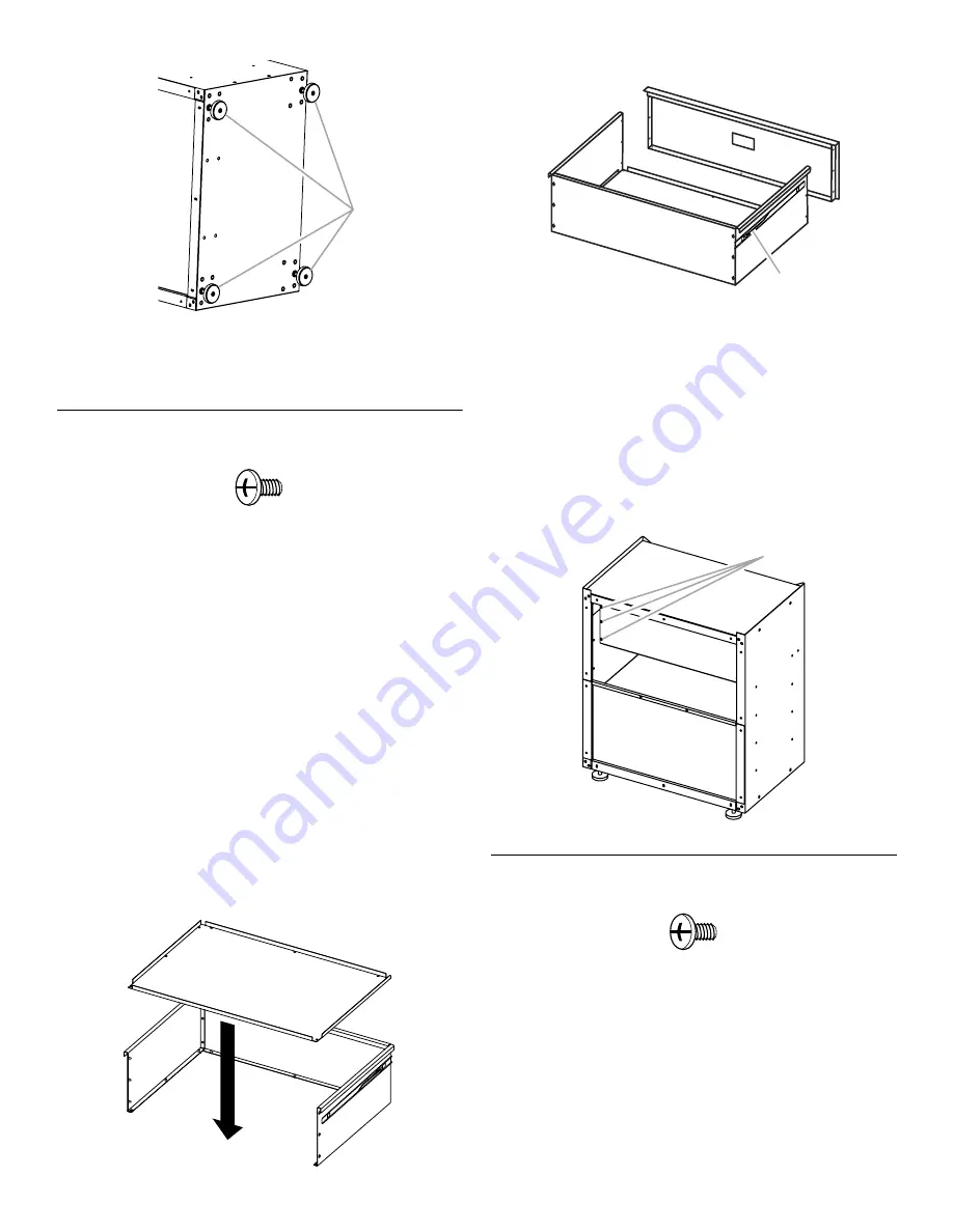 Gladiator STEEL MODULAR GEARBOX CABINET Скачать руководство пользователя страница 10