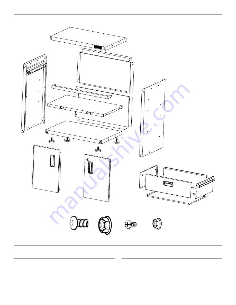 Gladiator STEEL MODULAR GEARBOX CABINET Скачать руководство пользователя страница 14