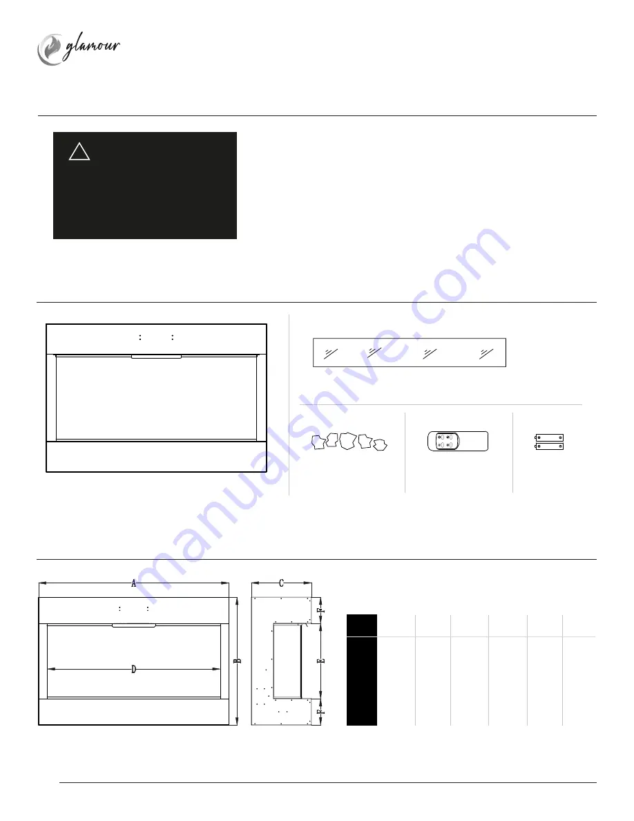 glamour TS36 Important Instructions & Operating Manual Download Page 4