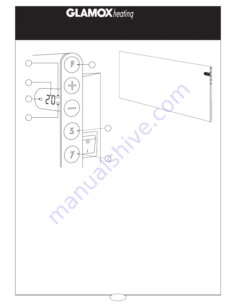 Glamox heating H30 Скачать руководство пользователя страница 1