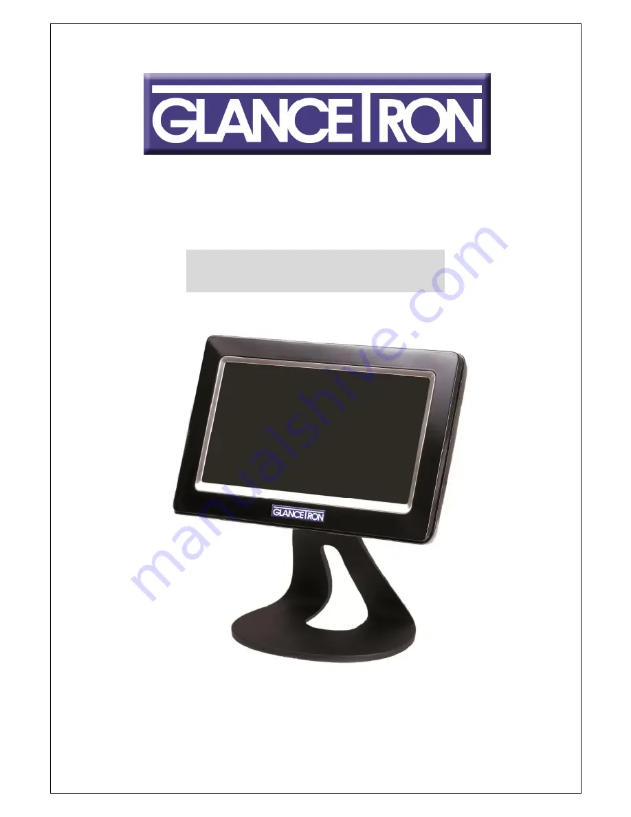 Glancetron 70-SM Operation Manual Download Page 1