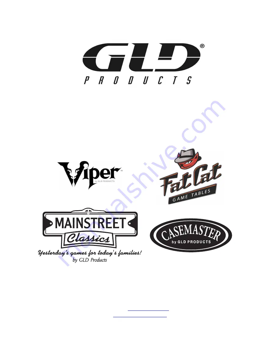 GLD Products 64-1049 Manual Download Page 25