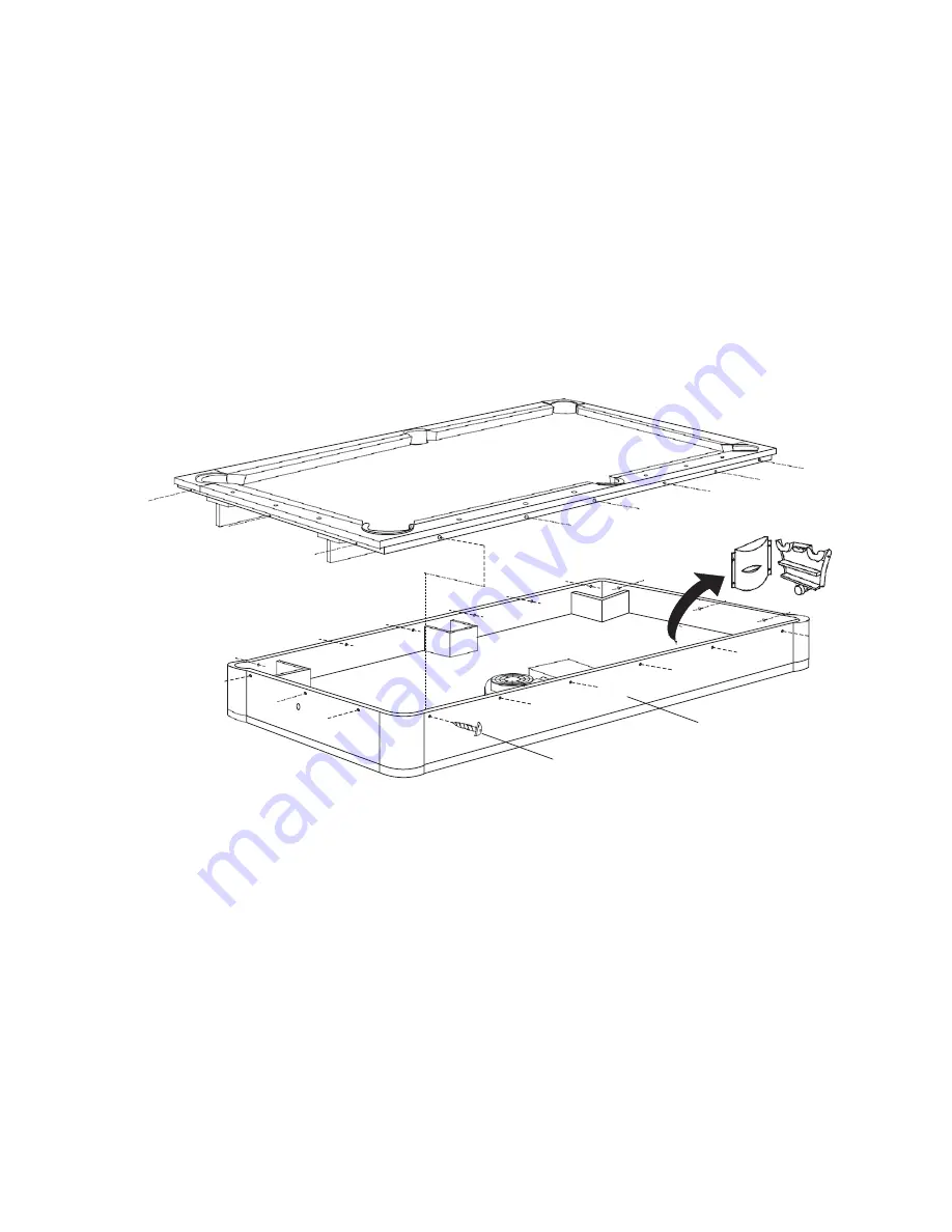 GLD Products POCKEY 3 IN 1 GAME TABLE Скачать руководство пользователя страница 6