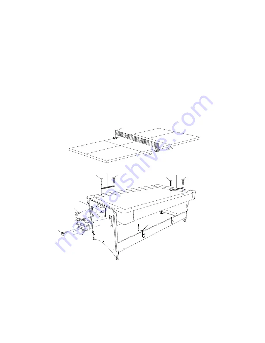 GLD Products POCKEY 3 IN 1 GAME TABLE Скачать руководство пользователя страница 11