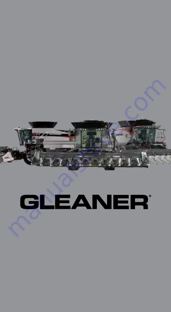 GLEANER S67 Скачать руководство пользователя страница 1