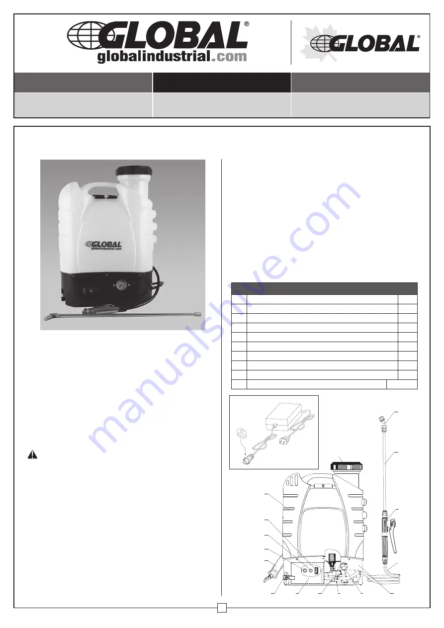 Global 534554 User Manual Download Page 3