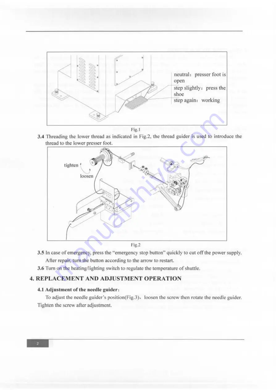 Global SM 7830 AL Spare Parts & Instruction Manual Download Page 5