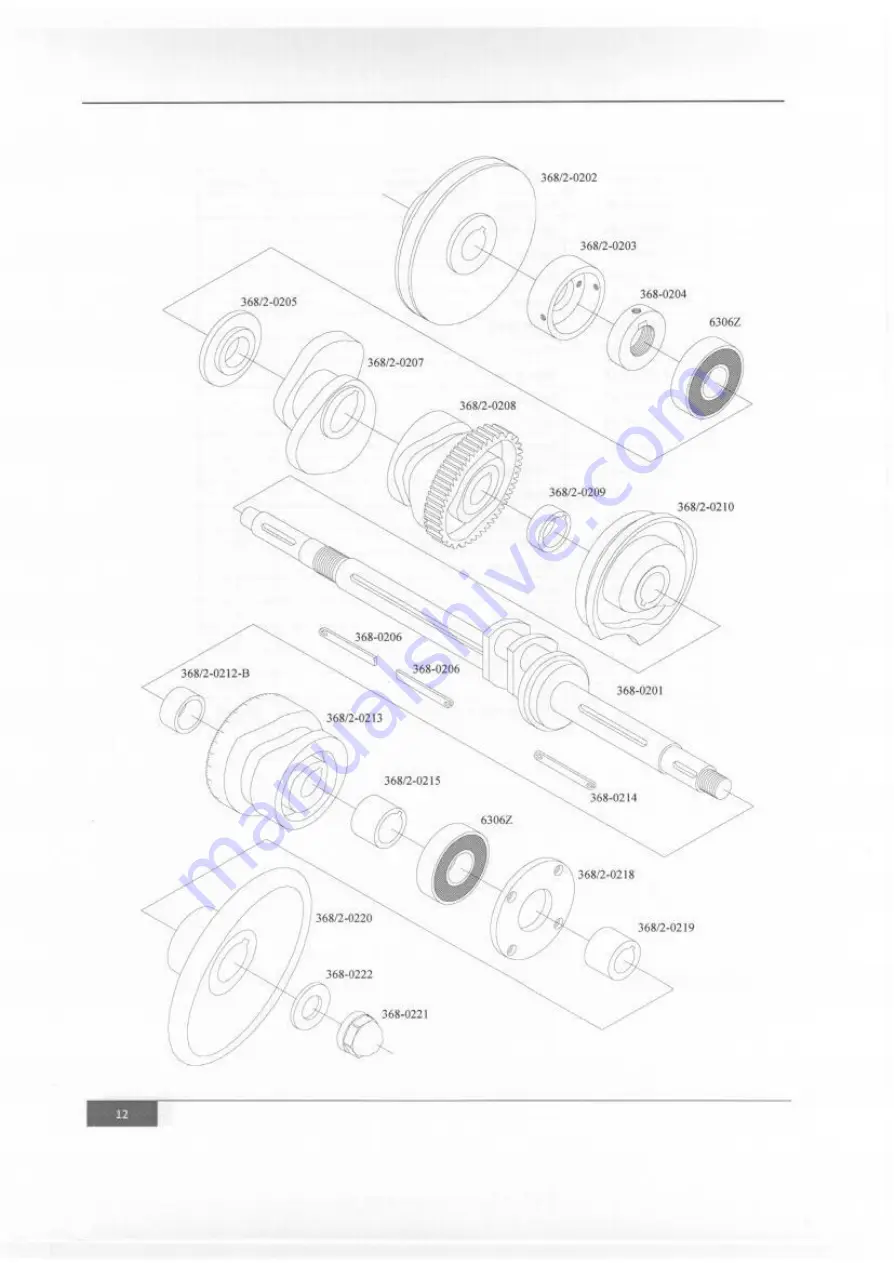 Global SM 7830 AL Spare Parts & Instruction Manual Download Page 15