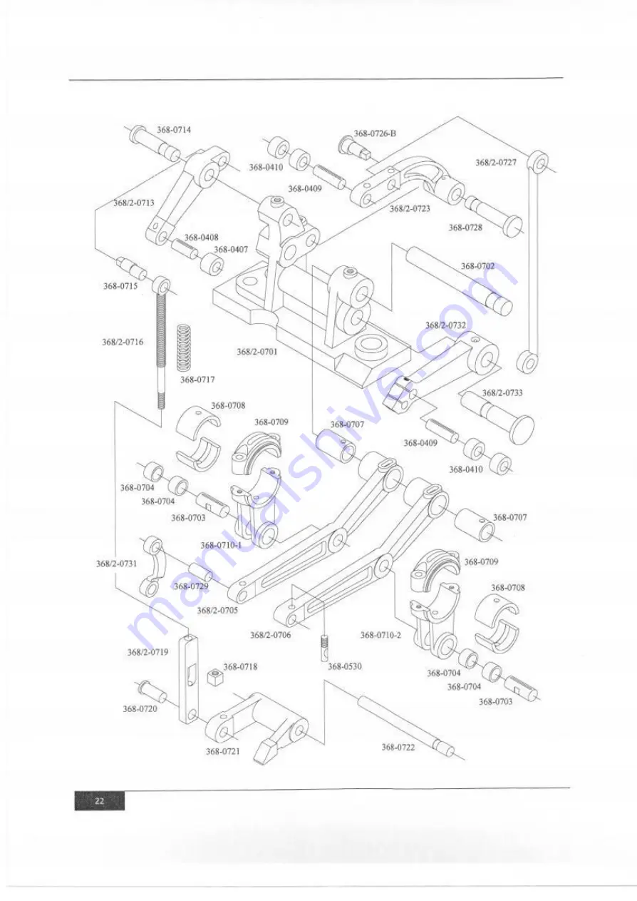 Global SM 7830 AL Spare Parts & Instruction Manual Download Page 25