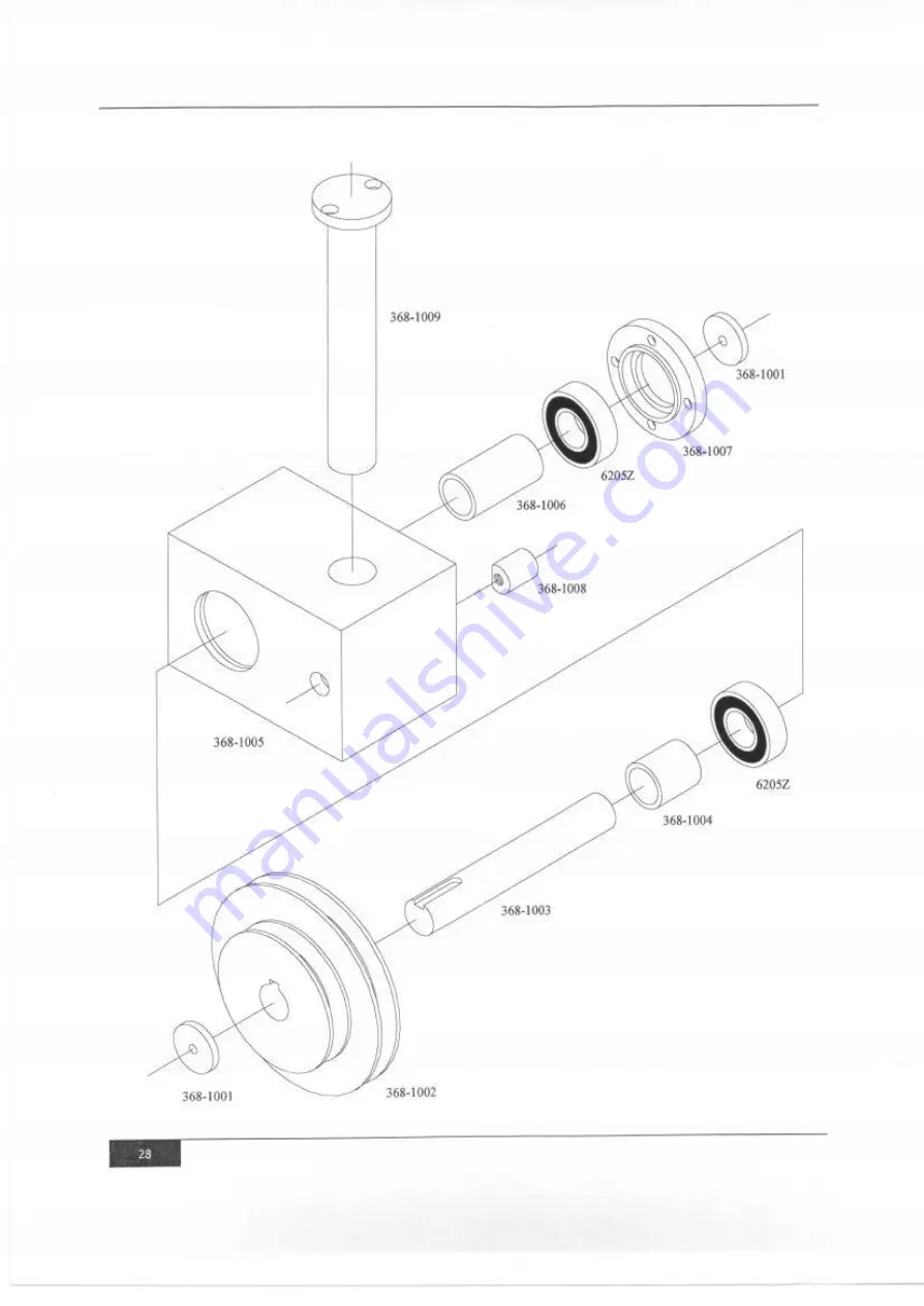 Global SM 7830 AL Spare Parts & Instruction Manual Download Page 31